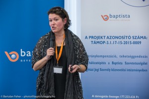 A hátránykompenzáció, tehetséggondozás és hálózatépítés a Baptista Szeretetszolgálat EJSZ köznevelési intézményeiben - TÁMOP-3.1.17-15-2015-0009 számú projekt programzáró konferenciája - Herceghalom, 2015.november 5-6.