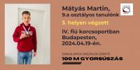 Mátyás Martin 1 - 