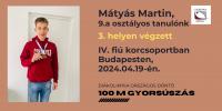 Mátyás Martin 1 - 