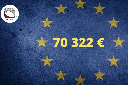 70.322 €-t nyert a Cserepka Iskolánk