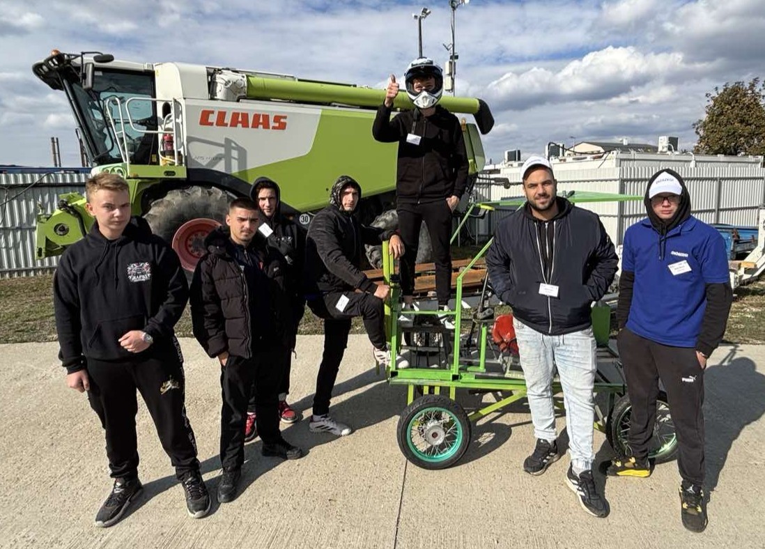 Nagy siker! A Diószegi csapata 8. lett a CLAAS UniTech döntőjében