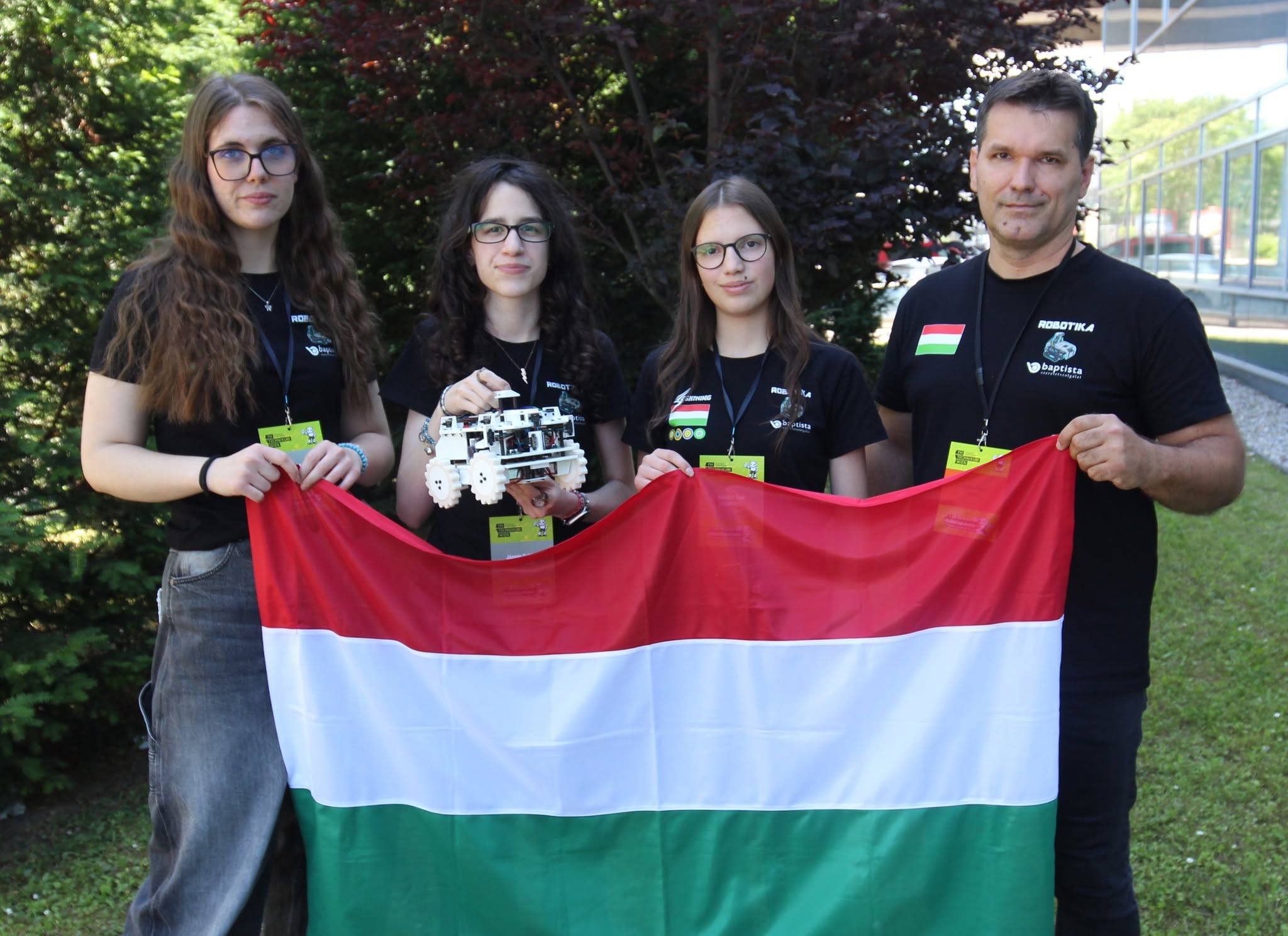 Európa-bajnoki 2. helyen végzett a baptista robotika csapata!